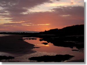 Sunrise on the Moray Firth