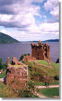 Urquhart Castle near Mardon guest house, Inverness Scotland UK